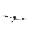 Luces Exclusivas SOCOPO Sufitowa 3xE27 LED czarny LE42175