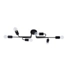 Lampy sufitowe loftowe - industrialne - Luces Exclusivas SOCOPO Sufitowa 6xE27 LED czarny LE42176 - product 1
