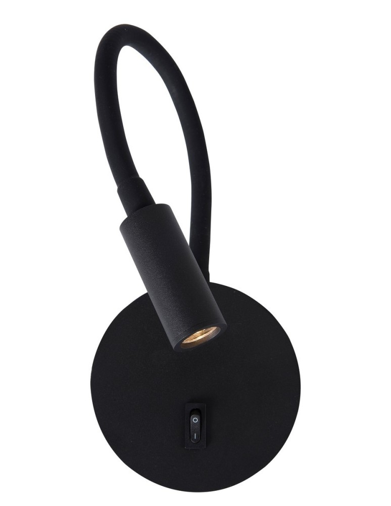 Kinkiety do czytania - Luces Exclusivas ALMERIA Ścienna LED 3W 190lm 3000K czarny LE42232 - produkt kolory-swiatla.pl 1