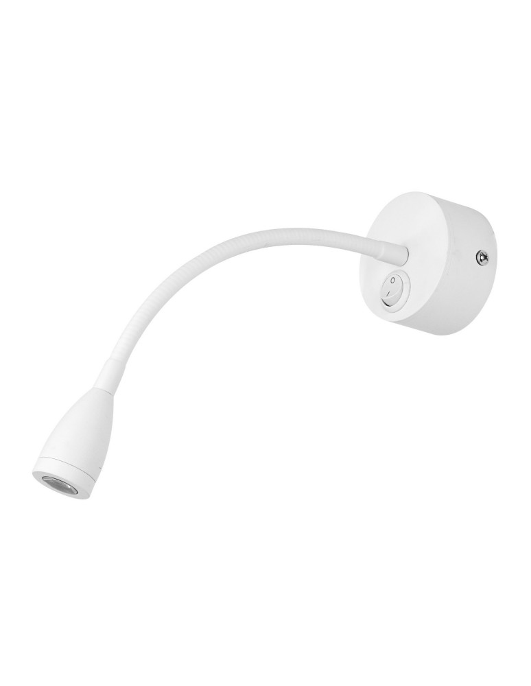 Kinkiety do czytania - Luces Exclusivas ANSERMA Do czytania Ruchoma LED 3W 190lm 3000K biały mat LE42236 - produkt kolory-swiatla.pl 1