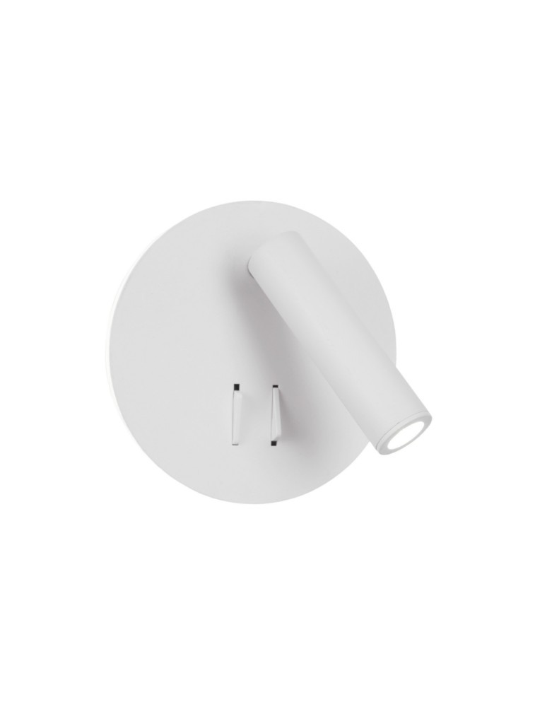 Kinkiety do czytania - Luces Exclusivas ARMILLA Ścienna LED 9W 780lm 3000K biały mat LE42239 - produkt kolory-swiatla.pl 1