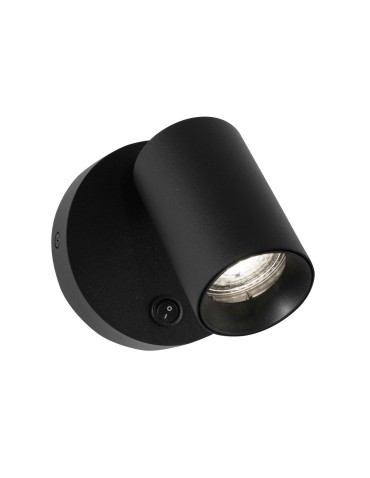 Luces Exclusivas SITGES Ścienna 1xGU10 LED czarny mat LE42255