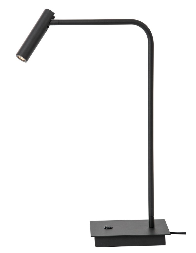 Lampy stołowe do czytania - Luces Exclusivas BERISSO Biurkowa LED 3W 190lm 3000K czarny LE42256 - produkt kolory-swiatla.pl 1