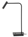 Luces Exclusivas BERISSO Biurkowa LED 3W 190lm 3000K czarny LE42256