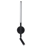 Kinkiety do czytania - Luces Exclusivas BIESCAS Ścienna LED 6W+3W 520lm 3000K czarny mat LE42260 - product 1