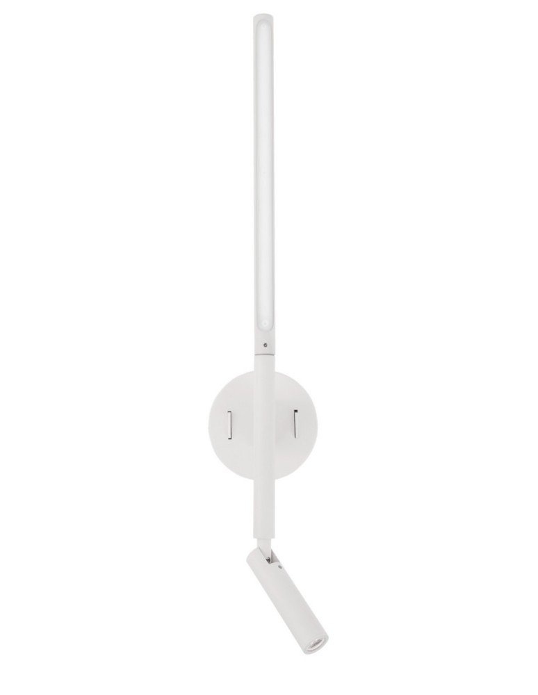 Kinkiety do czytania - Luces Exclusivas BIESCAS Ścienna LED 6W+3W 520lm 3000K biały mat LE42261 - produkt kolory-swiatla.pl 1