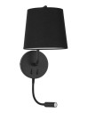 Luces Exclusivas PUENTE Ścienna LED 15W 190lm 3000K / czarny LE42267