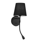 Kinkiety do czytania - Luces Exclusivas BRAGADO Ścienna LED 3W 180lm 3000K / czarny LE42269 - product 1