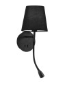 Luces Exclusivas BRAGADO Ścienna LED 3W 180lm 3000K / czarny LE42269