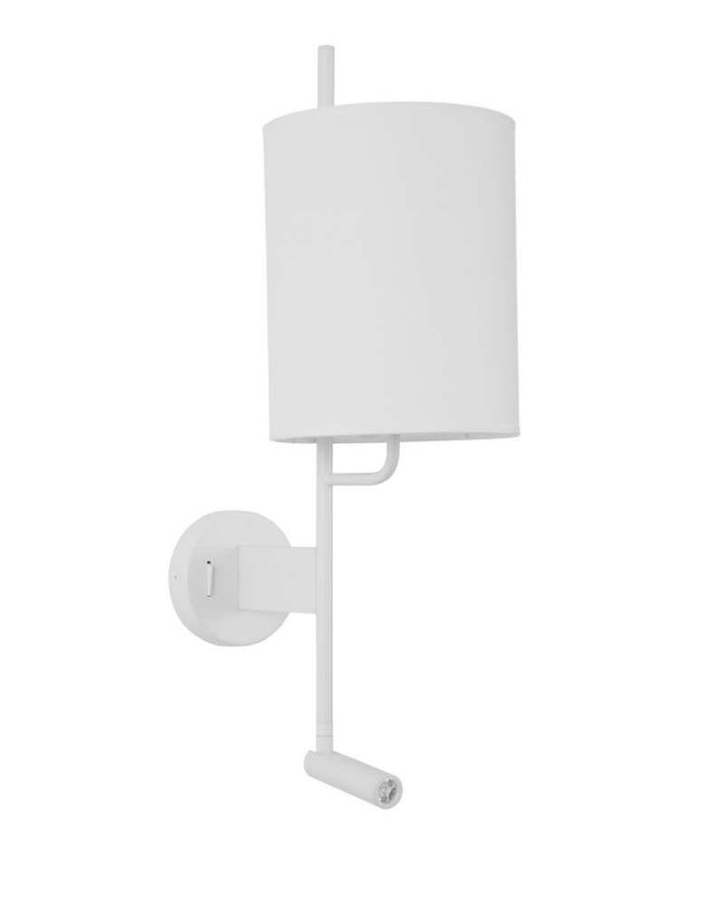 Kinkiety do czytania - Luces Exclusivas BRUNETE Ścienna LED 3W 210lm 3000K / biały LE42271 - produkt kolory-swiatla.pl 1