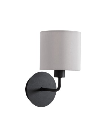 Luces Exclusivas CABELLO Kinkiet 1xLED E14 czarny/szary LE42274