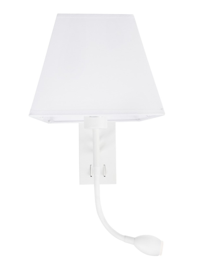 Kinkiety do czytania - Luces Exclusivas CACERES Ścienna LED 3W 190lm 3000K/ biały LE42277 - produkt kolory-swiatla.pl 1