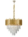 Luces Exclusivas CAMPANA Wisząca 8xE14 LED złoty LE42285