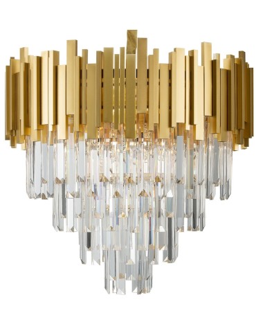 Luces Exclusivas CAMPANA Wisząca 8xE14 LED złoty LE42285 - produkt 2