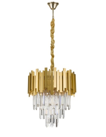 Luces Exclusivas CAMPANA Wisząca 4xE14 LED złoty LE42286