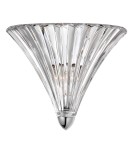 Kinkiety - Luces Exclusivas CASEROS Ścienna 1xE14 LED transparentny/chrom LE42304 - product 1