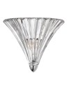 Luces Exclusivas CASEROS Ścienna 1xE14 LED transparentny/chrom LE42304