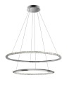 Luces Exclusivas CAUCETE Wisząca LED 50W 2570lm 3000K Ściemnialna chrom LE42310