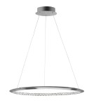 Lampy wiszące okręgi - Luces Exclusivas CAUCETE Wisząca LED 32W 1580lm 3000K Ściemnialna chrom LE42311 - product 1