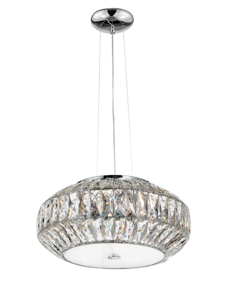 Lampy wiszące - Luces Exclusivas CHAJARI Wisząca 6xG9 LED transparentny/biały LE42322 - produkt kolory-swiatla.pl 1