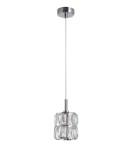Lampy wiszące - Luces Exclusivas CHARATA Wisząca 1xG9 LED transparentny/chrom LE42323 - product 1