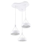 Lampy wiszące LED - Luces Exclusivas CHIMBAS Wisząca LED 36W 2160lm 3000K biały mat LE42332 - produkt 1