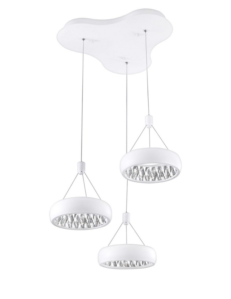 Lampy wiszące LED - Luces Exclusivas CHIMBAS Wisząca LED 36W 2160lm 3000K biały mat LE42332 - produkt kolory-swiatla.pl 1