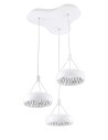 Luces Exclusivas CHIMBAS Wisząca LED 36W 2160lm 3000K biały mat LE42332