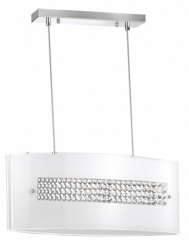 Luces Exclusivas DOLORES Wisząca 3xE27 LED biały/chrom LE42354
