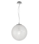 Lampy wiszące - Luces Exclusivas FLANDES Wisząca 1xE27 LED transparentny/chrom LE42363 - product 1