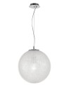 Luces Exclusivas FLANDES Wisząca 1xE27 LED transparentny/chrom LE42363