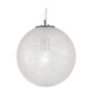 Lampy wiszące - Luces Exclusivas FLANDES Wisząca 1xE27 LED transparentny/chrom LE42363 - product 2