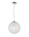 Luces Exclusivas FLANDES Wisząca 1xE27 LED transparentny/chrom LE42364