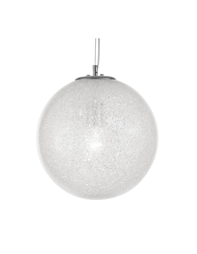 Lampy wiszące - Luces Exclusivas FLANDES Wisząca 1xE27 LED transparentny/chrom LE42364 - product kolory-swiatla.pl 2