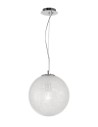 Luces Exclusivas FLANDES Wisząca 1xE27 LED transparentny/chrom LE42366