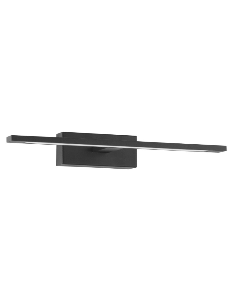 Kinkiety łazienkowe - Luces Exclusivas IPIALES Ścienna Łazienkowa LED 12W 913lm 3000K czarny mat IP44 LE42406 - produkt kolory-swiatla.pl 1