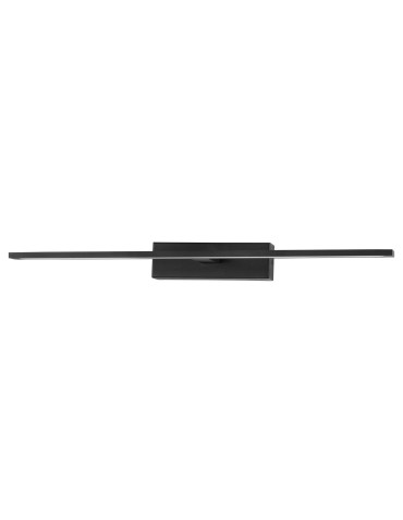 Luces Exclusivas IPIALES Ścienna Łazienkowa LED 12W 1615lm 3000K czarny mat IP44 LE42408