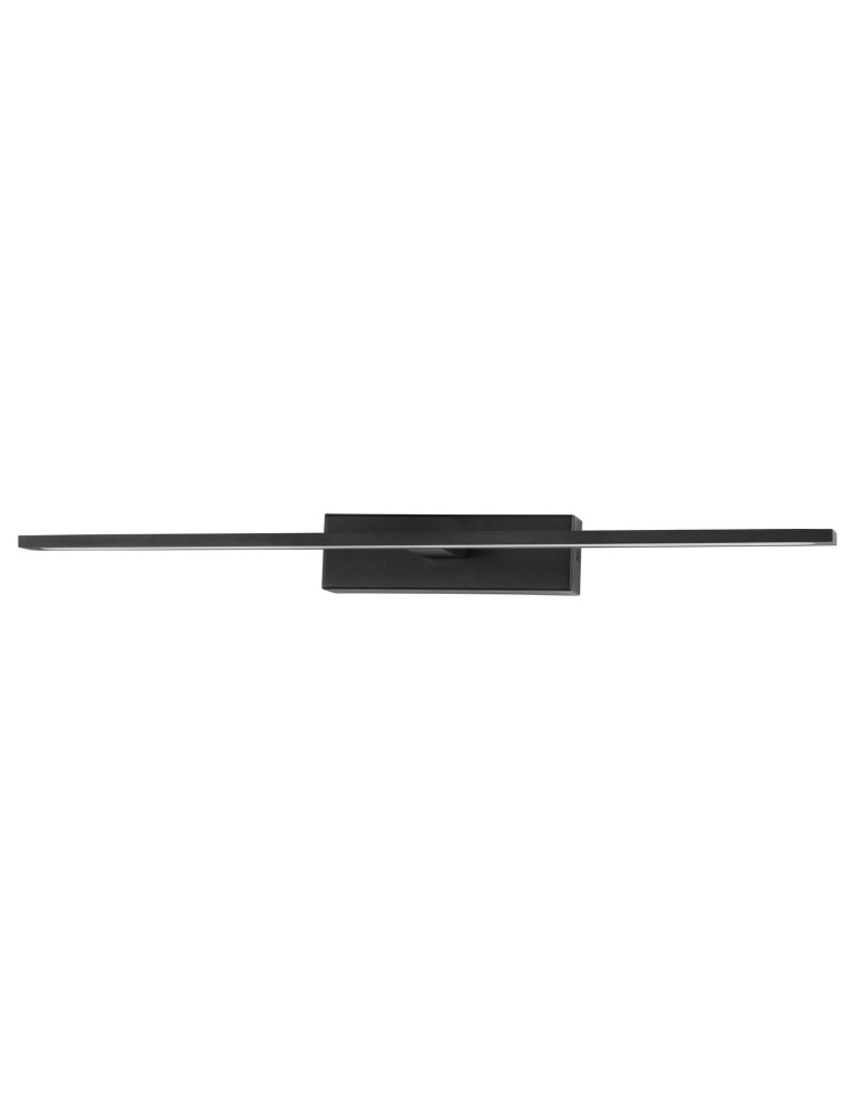 Kinkiety łazienkowe - Luces Exclusivas IPIALES Ścienna Łazienkowa LED 12W 1615lm 3000K czarny mat IP44 LE42408 - produkt kolory-swiatla.pl 1