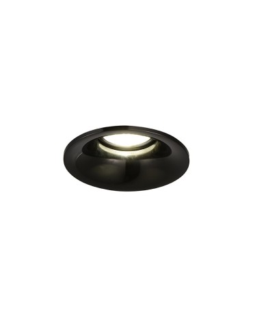 Azzardo ADAMO MIDST BLACK CHROME 1xGU10 Wpuszczana Czarny/Chrom AZ1480
