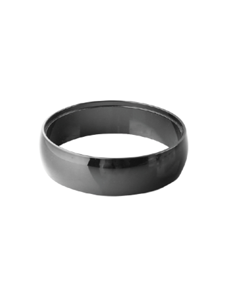 Lampy podtynkowe okrągłe - Azzardo ADAMO RING BLACK CHROME Ring Dekoracyjny do Oprawy Czarny/Chrom AZ1484 - produkt kolory-swiatla.pl 1