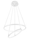 Luces Exclusivas BANOS Wisząca LED 85W 4500lm 3000K Ściemnialna biały LE99322