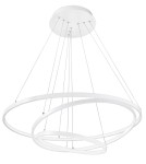 Lampy wiszące okręgi - Luces Exclusivas BANOS Wisząca LED 145W 8100lm 3000K Ściemnialna biały LE99323 - product 1