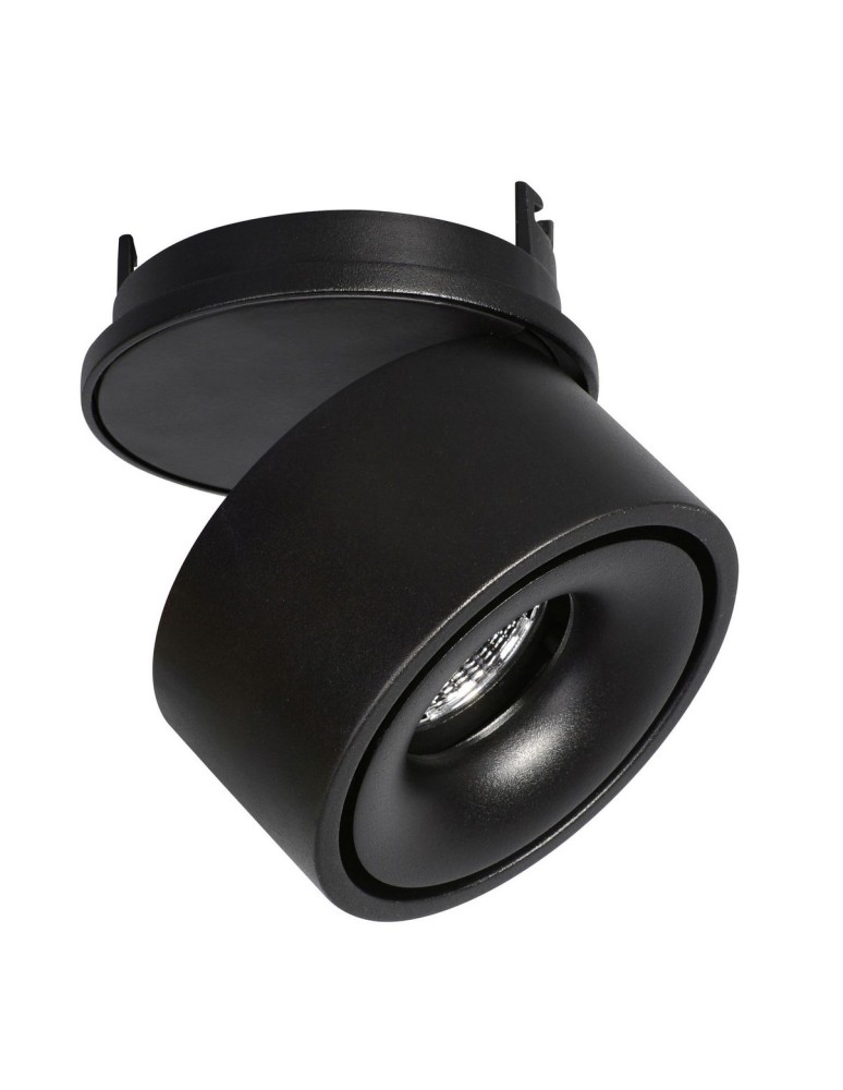 Reflektory wpuszczane w sufit - Luces Exclusivas ALBACETE Reflektor LED 13W 1140lm 3000K czarny LE61360 - produkt kolory-swiatla.pl 1