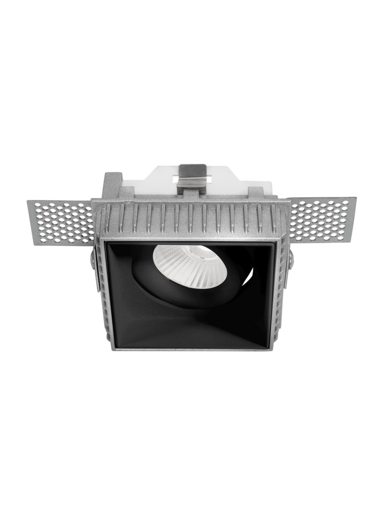 Lampy podtynkowe bezramkowe - trimless - Luces Exclusivas APARTADO Wpuszczana do Zabudowy 1xGU10 LED czarny mat LE61372 - produkt kolory-swiatla.pl 1