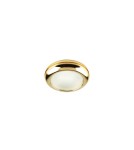 Lampy podtynkowe dekoracyjne - Azzardo BIAGIO GOLD 1xGU10 Wpuszczana Złoty IP44 AZ1493 - product 1