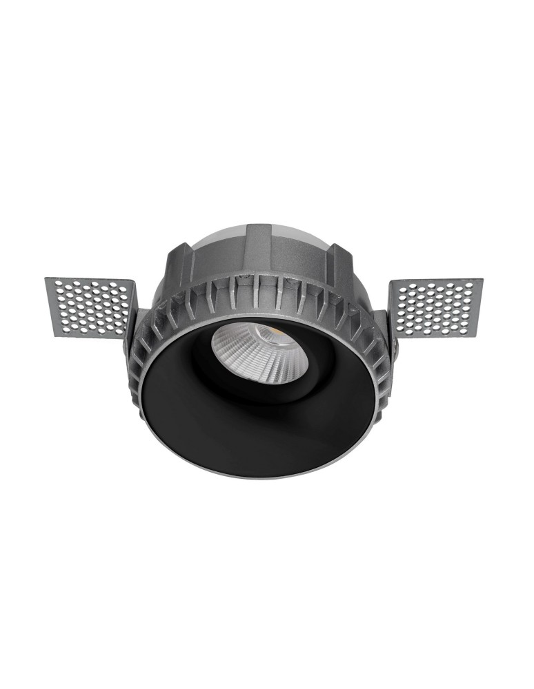 Lampy podtynkowe bezramkowe - trimless - Luces Exclusivas APARTADO Wpuszczana do Zabudowy 1xGU10 LED czarny mat LE61374 - produkt kolory-swiatla.pl 1