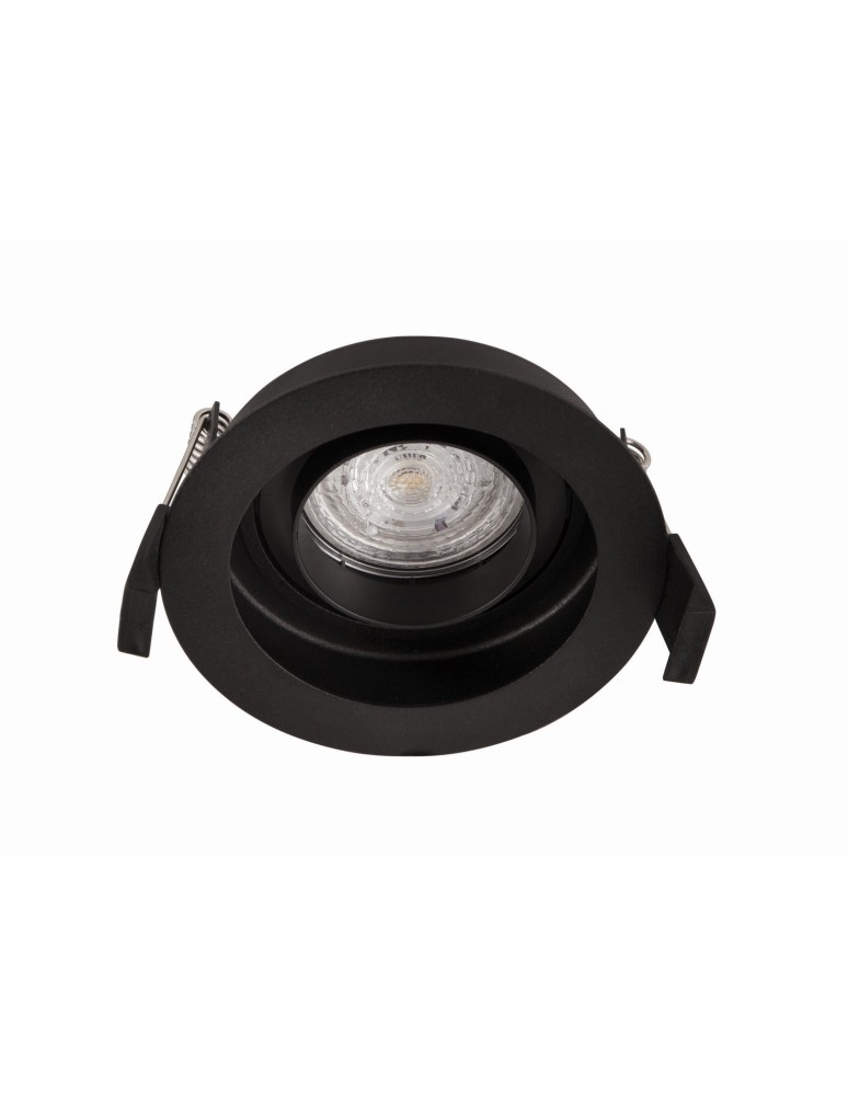 Lampy podtynkowe - oczka - Luces Exclusivas ARROYITO Wpuszczana 1xGU10 LED czarny LE61380 - produkt kolory-swiatla.pl 1