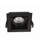 Lampy podtynkowe - oczka - Luces Exclusivas ARROYITO Wpuszczana 1xGU10 LED czarny LE61382 - produkt 1