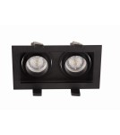 Lampy podtynkowe - oczka - Luces Exclusivas ARROYITO Wpuszczana 1xGU10 LED czarny LE61384 - produkt 1