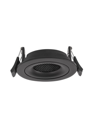 Luces Exclusivas BARADERO Wpuszczana do Zabudowy 1xGU10 LED czarny mat LE61396